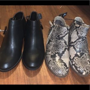 ‼️👢NEW Bootie bundle Size 7.5👢‼️